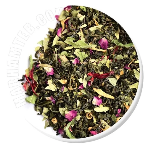 بسته بندی دمنوش تناسب مرهم طب حاوی گیاهان دارویی با طراحی جذاب مناسب برای کاهش وزن و بهبود سلامت