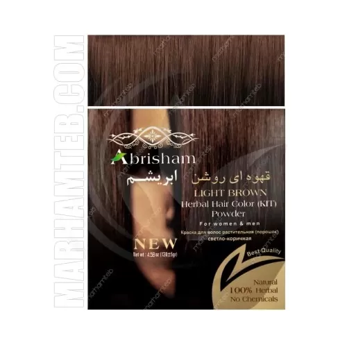 رنگ مو گیاهی ابریشم